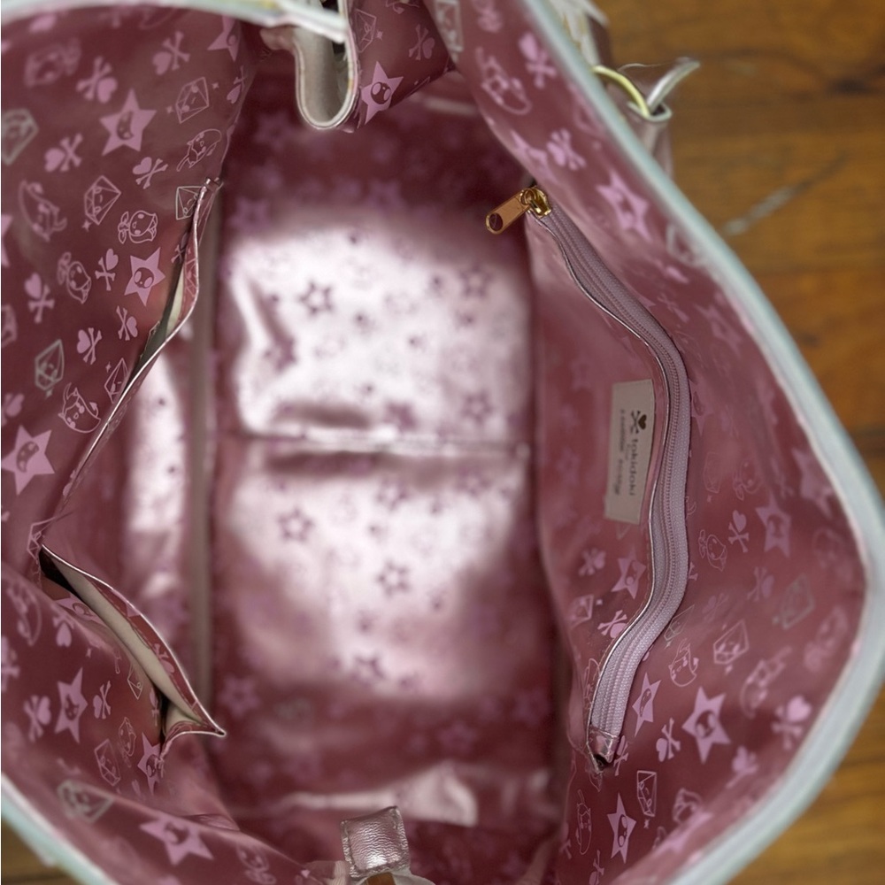 Hello Kitty x Tokidoki Pink and Green Shoulder Bag - Picture 6 of 13